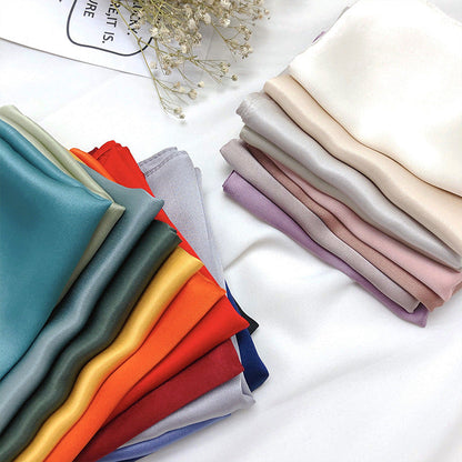 100% Mulberry Silk Square Scarf 53x53cm/21