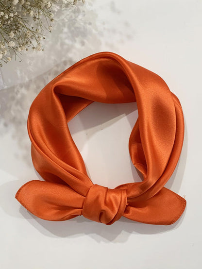 100% Mulberry Silk Square Scarf 53x53cm/21