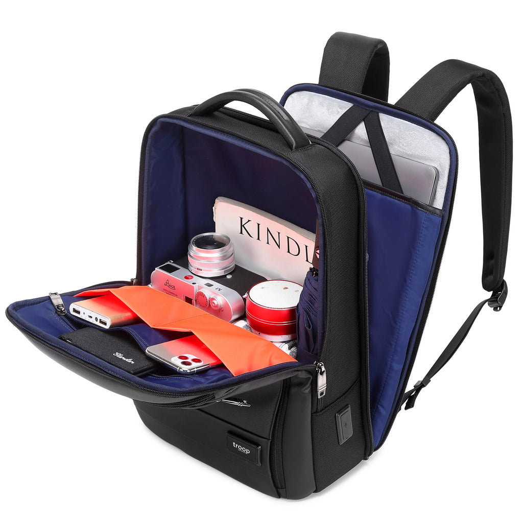 Business Slim Laptop Backpack with Tech Zone | TPB010